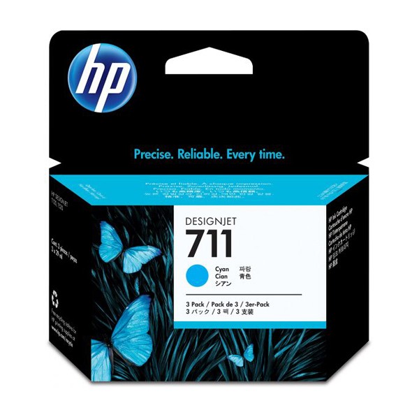 HP 711 (CZ130A) Ink Cartridge 29ml - Cyan